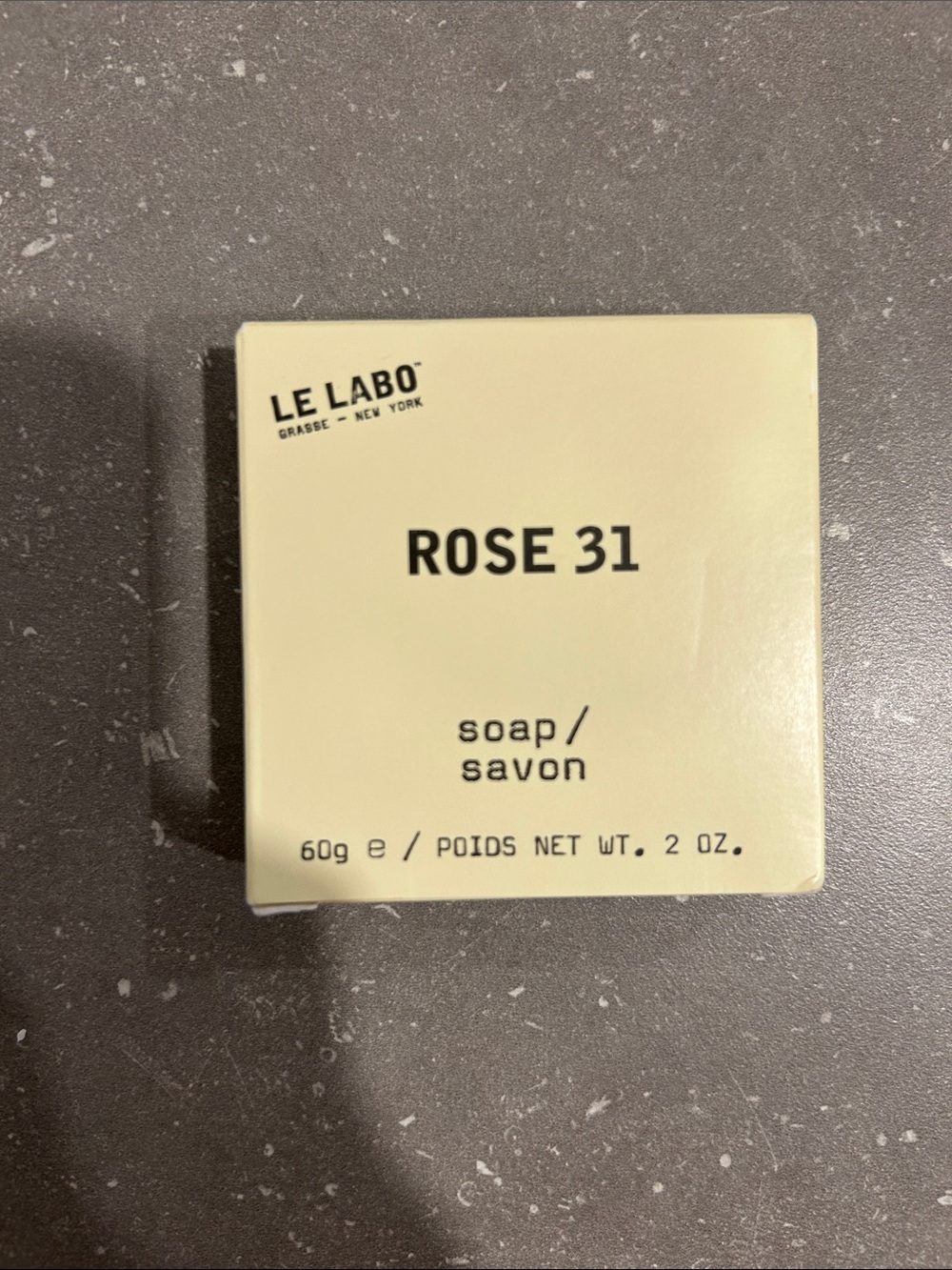 Le Labo Rose 31 Soap - Pale Yellow